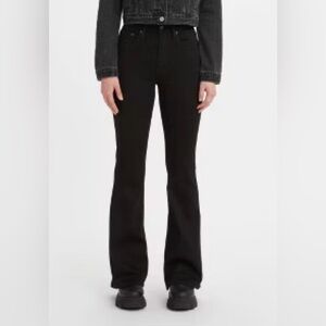 Levi Flare Black Jeans size 27